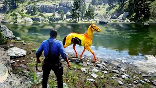 ARTHUR CATCH A BEAUTIFUL HORSE - RDR2 | GAMEPLAY.