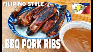 BBQ Pork Ribs | Filipino Style Pork Ribs | Tagalog | Pinoy Recipes