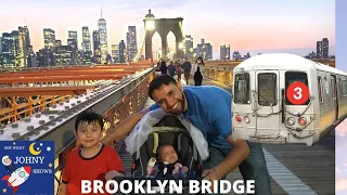 Johny's MTA Subway Train Ride To The Brooklyn Bridge