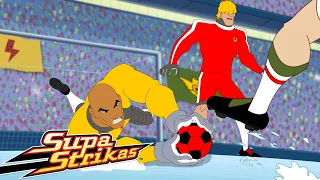 Supa Strikas VS Iron Tank FC ⚽ | Brislovian Candidate | Soccer Cartoon for Kids! | Football Cartoons
