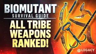 Biomutant - All Tribe Weapons Ranked | Which Item Is Best For You?