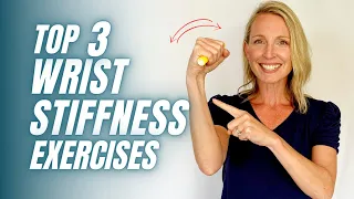 Top 3 Wrist Stiffness Exercises: (WORKS FLEXION, EXTENSION, RADIAL AND ULNAR DEVIATION!)