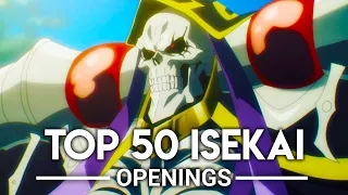 My Top 50 Isekai Anime Openings