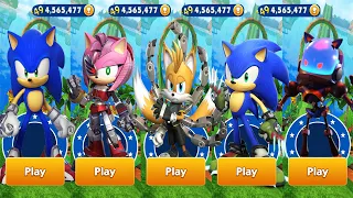 Sonic Prime Boscage Maze Rusty Rose Tails Nine vs All Bosses Zazz Eggman - Chaos Metal Sonic Prime