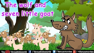 Fairy Tales ~ The Wolf And Seven Little Goat (English)