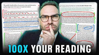 THIS Academic Reading Method Will Save You THOUSANDS Of Hours | Prof. David Stuckler