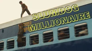 Slumdog Millionaire.Jamal steals baked goods.Миллионер из трущоб.Джамаль ворует лепёшки.