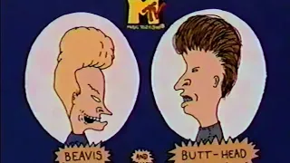 Beavis & Butthead, weird "viewer discretion" crawl for Canadian TV