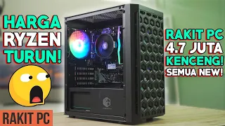 #76 RAKIT PC 4.7 JUTA Pake AMD Ryzen 5 Dual Channel RAM!