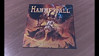 HammerFall - "Dominion" Vinyl Album Unboxing (2019)