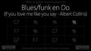 Blues-funk in C (If you love me like you say - Albert Collins)