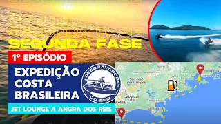 Expedição Costa Brasileira - Fase 2 - 1º dia - Jet Lounge a Angra dos Reis  - Desbravadores do Bem