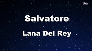 Salvatore - Lana Del Rey Karaoke【No Guide Melody】