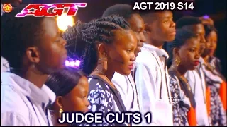 Ndlovu Youth Choir from South Africa "Waka Waka" AWESOME | America's Got Talent 2019 Judge Cuts