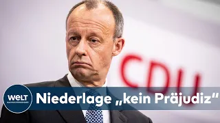 CDU-Klatsche im Saarland - MERZ: „Gehen jetzt nicht depressiv in den Rest des Jahres“ |WELT DOKUMENT