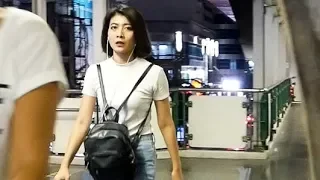 Sukhumvit Skywalk at Night - Bangkok, Thailand 2018