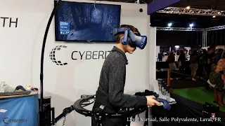 First Time Users in the Cyberith Virtualizer Elite 2 (Exhibitions in 2019)