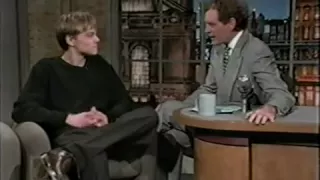 Leonardo Dicaprio on letterman-promoting Basketball diaries