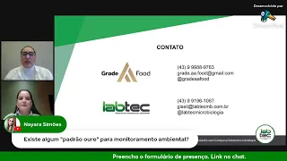 2° WEBINAR FOOD SAFETY - LABTEC & GRADE AA FOOD