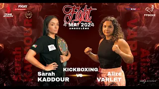 Sarah KADDOUR vs Alizé VARLET By #vxs sound paradis #FIGHT #Amgouleme