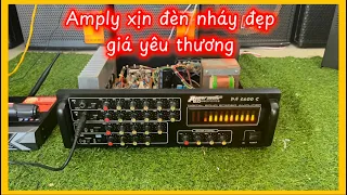 Thanh lý Amply Pa 3600s hàng xịn đèn nháy đẹp hát hay giá rẻ 800k | 0904150125