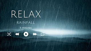 Rainfall Reverie: 5 Minutes of Serene Shower Sounds