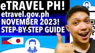 NOVEMBER 2023 LATEST STEP-BY-STEP GUIDE| eTRAVEL GOV.PH REGISTRATION TRAVEL TO #philippines #etravel