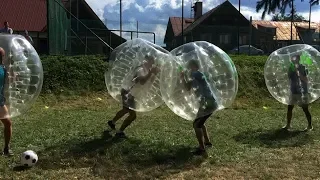 Bubble football - Biggest hits & Funniest moments! bubblehome.cz