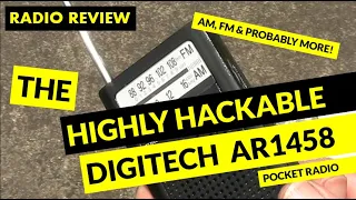 Reviewing the highly hackable Digitech AR1458 transistor radio