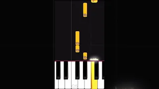 ONE CALL AWAY Piano  Tutorial #shorts