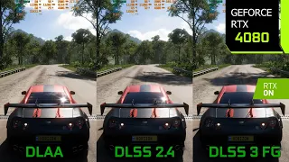 Forza Horizon 5 DLSS 3 Update | 4K DLAA vs DLSS 2.4 vs DLSS 3 Frame Generation | RTX 4080