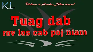 Tuag ua Dab los cab poj niam 2/29/2020