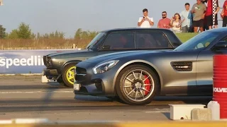 ВАЗ 2107 Турбо Amag vs AMG GT vs Porsche 911 GT3 vs 911 Turbo S