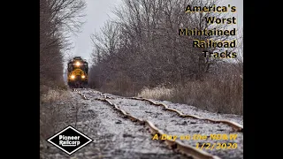 America's Worst Maintained Railroad Tracks: A Day on the Napoleon Defiance and Western, 1/2/2020