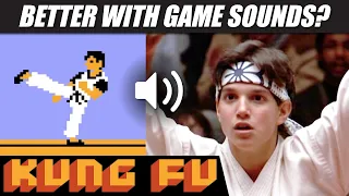 'Karate Kid' dubbed with KUNG FU game sounds! | RetroSFX
