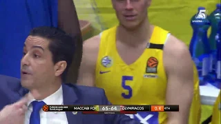 Recap: Maccabi FOX Tel Aviv - Olympiacos Piraeus 65:64