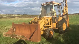 First start in 5 years of a jcb 3cx