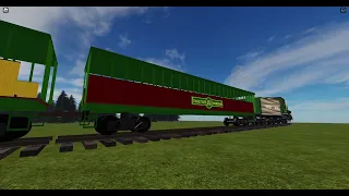 Roblox Tweetsie Railroad (the real one) Ghost Train Runby in the daytime