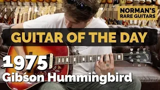 Guitar of the Day: 1975 Gibson Hummingbird | Norman's Rare Guitars