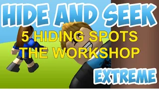 5 Hiding Spots The Workshop  ROBLOX HIDE AND SEEK
