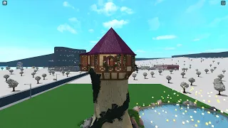 Tangled, Rapunzel's Tower tour [BLOXBURG/ROBLOX]