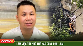 "Người hùng" giải cứu nạn nhân vụ cháy nhà trọ tại quận Hà Đông, Hà Nội | ANTV