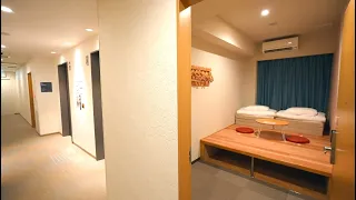 Staying at the latest lockable simple hotel in Kyoto, Japan. Solo female traveler