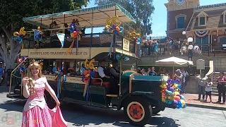 Disneyland's 66th Anniversary Cavalcade at 1:45 - Disneyland July 17,  2021