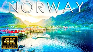 Norway 4K - AMAZING Beautiful Nature with Relaxing Music and sound, 4k Ultra HD | Relaxation film