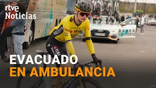 JONAS VINGEGAARD: GRAVEMENTE HERIDO tras una CAÍDA en la VUELTA al PAÍS VASCO | RTVE Noticias