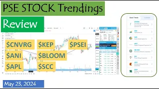 PSE Stock Trendings Review: May 23, 2024