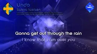 Sanna Nielsen - "Undo" (Sweden) - [Instrumental version]