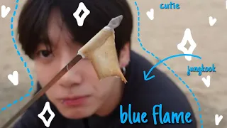 jungkook - blue flame