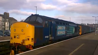 Class 37 departing Lowestoft for Norwich
